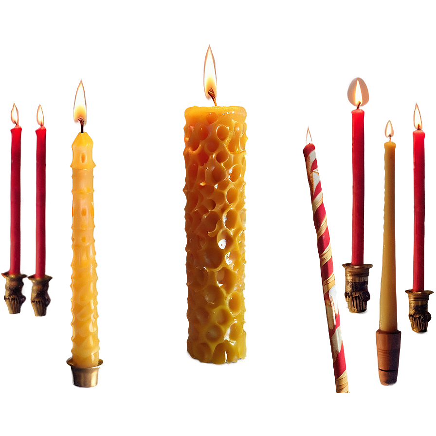 Beeswax Candle Png Nlm39 PNG Image