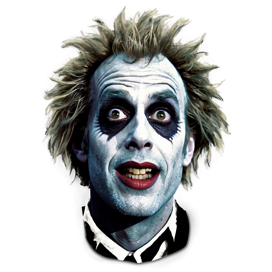 Beetlejuice Black And White Png 46 PNG Image