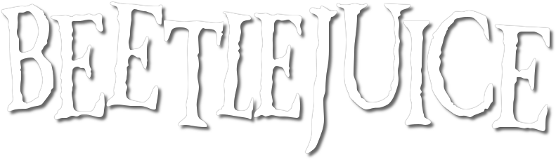 Beetlejuice Logo Graphic PNG Image