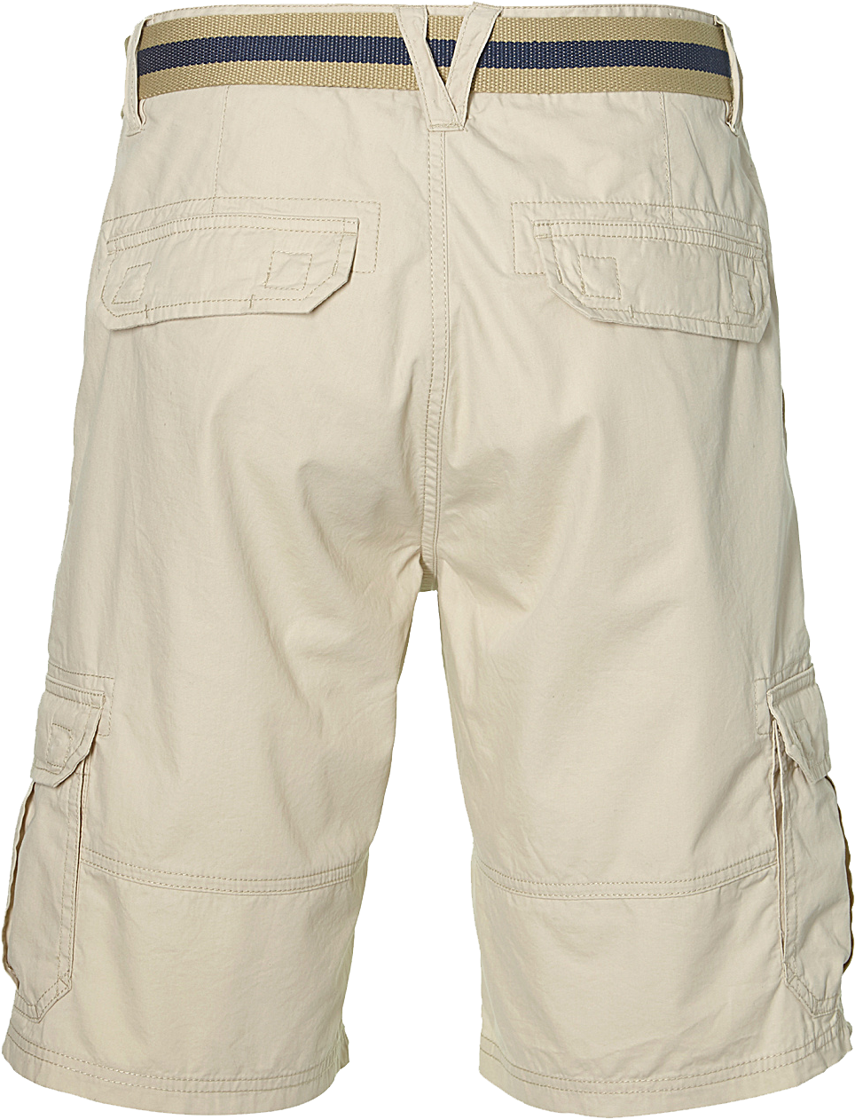 Beige Bermuda Shorts PNG Image