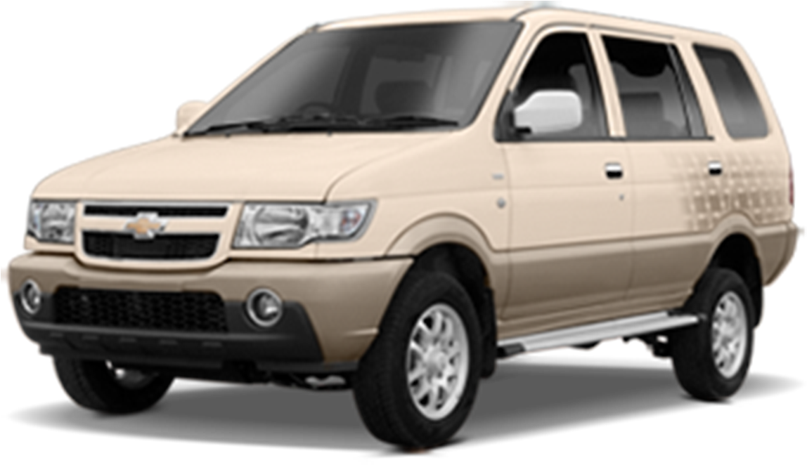 Beige S U V Chevrolet Transparent Background PNG Image