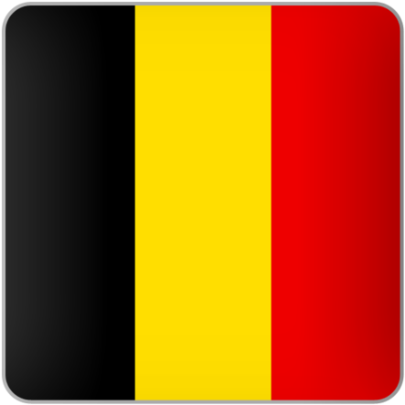 Belgian Flag Vertical Stripes PNG Image