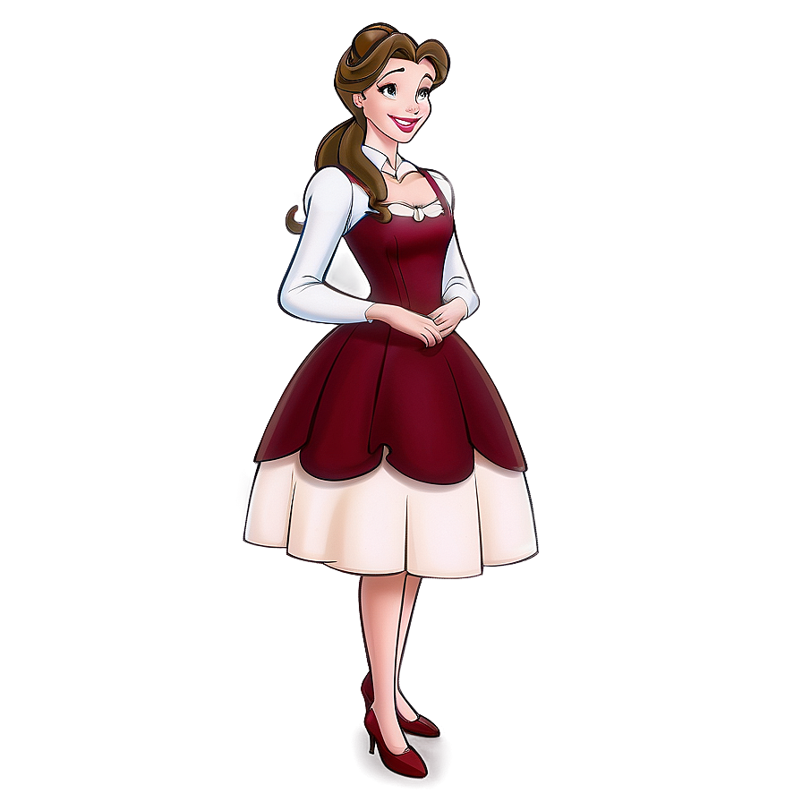 Belle Beauty And The Beast Outfit Png Bsh PNG Image