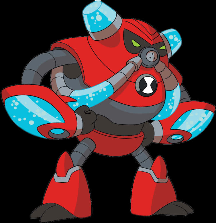 Ben_10_ Alien_ Force_ Cannonbolt PNG Image