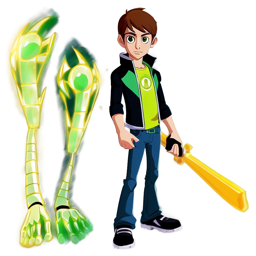 Ben 10 Kevin Levin Png Arr1 PNG Image