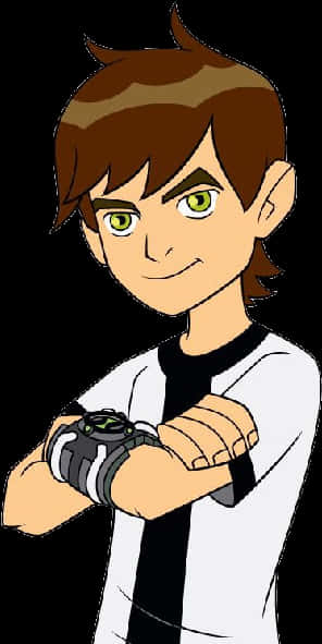 Ben10 Hero Pose PNG Image