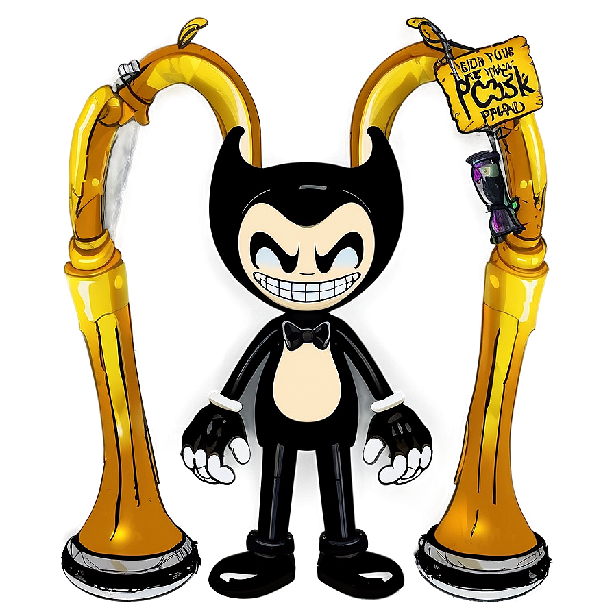 Bendy And The Dark Revival Sneak Peek Png 38 PNG Image