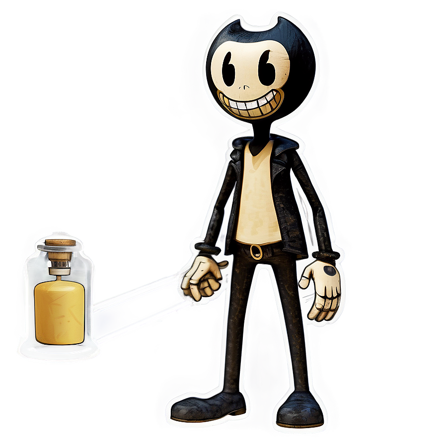 Bendy And The Ink Machine Character Png 06202024 PNG Image