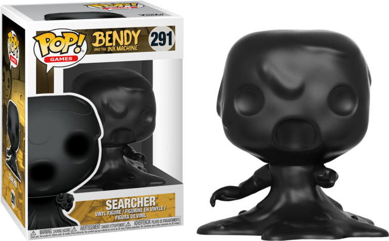 Bendyandthe Ink Machine Searcher Funko Pop PNG Image