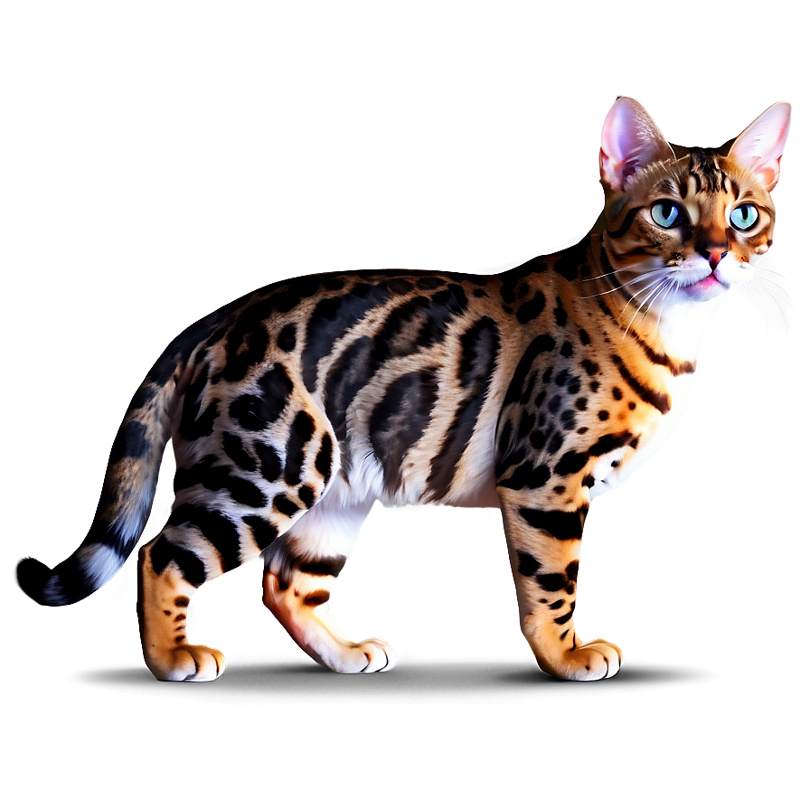 Bengal Cat Exotic Png C PNG Image