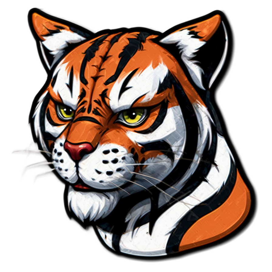 Bengals Mascot Logo Png 05252024 PNG Image