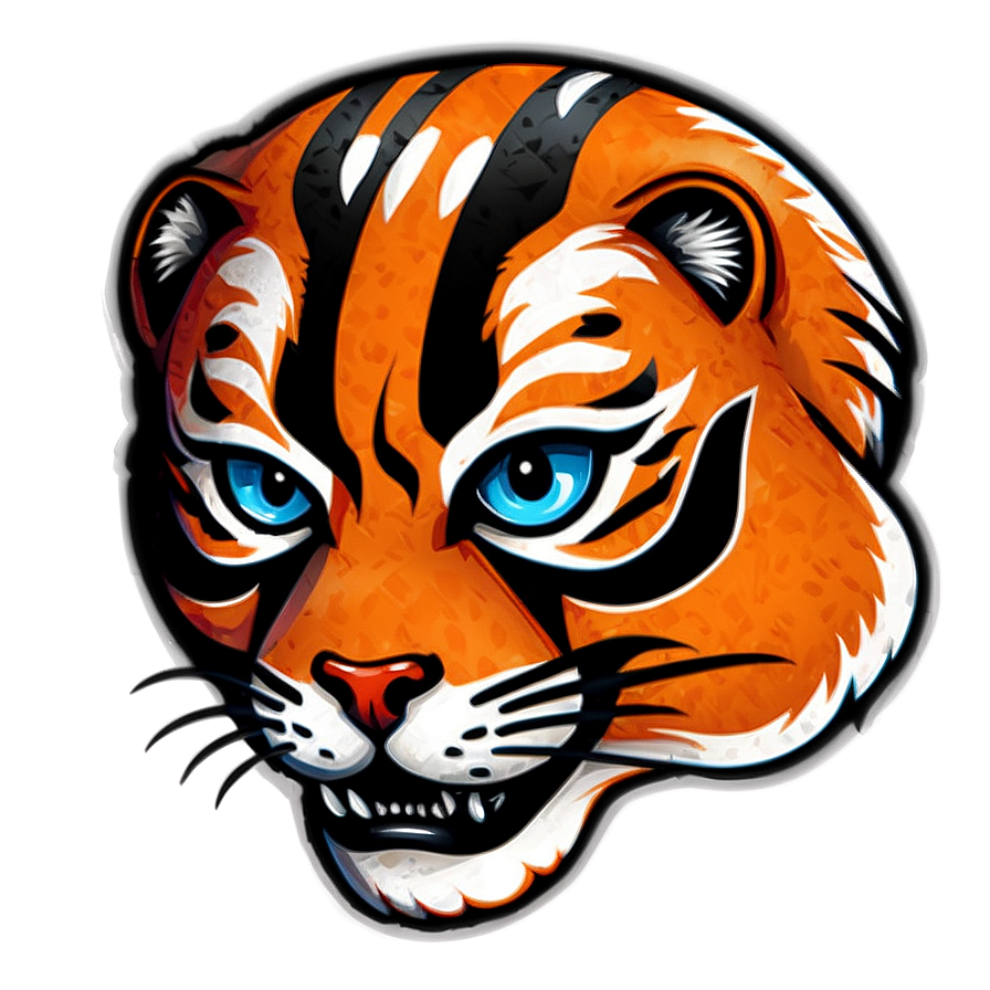 Bengals Mascot Logo Png 58 PNG Image