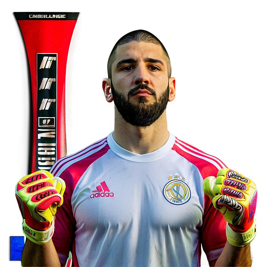 Benzema Goalkeeper Challenge Png Obt PNG Image