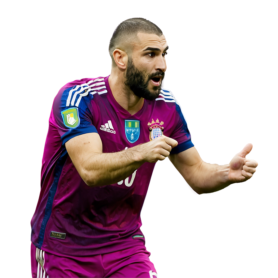 Benzema International Duty Png 06212024 PNG Image