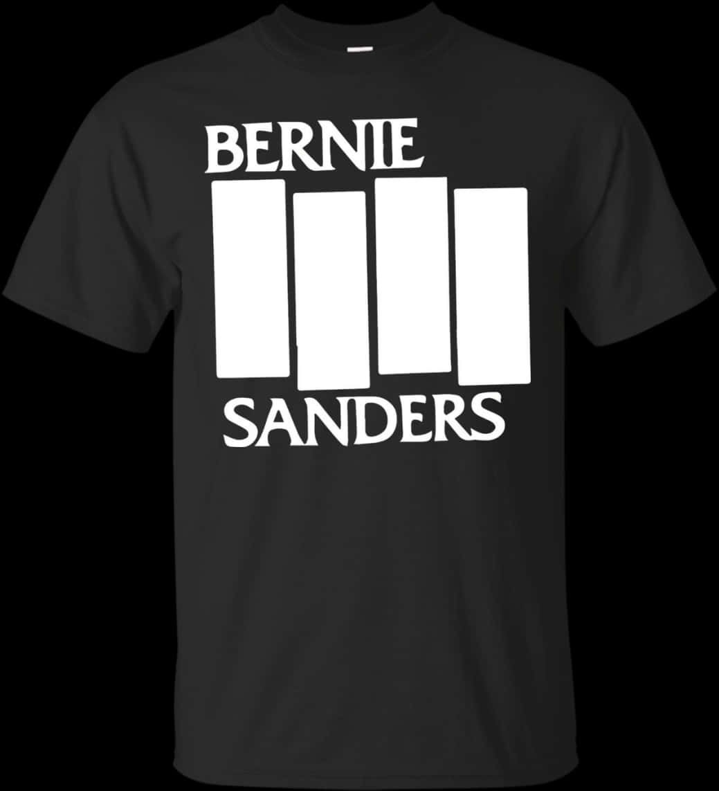 Bernie Sanders Graphic T Shirt Design PNG Image