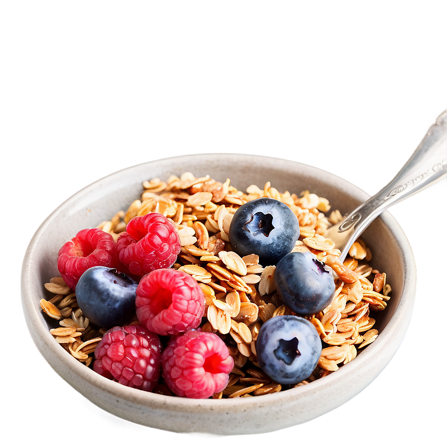 Berries And Granola Png Xua16 PNG Image