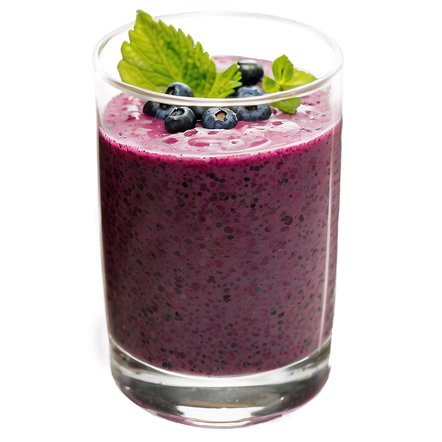 Berry Antioxidant Smoothie Png Mjg PNG Image