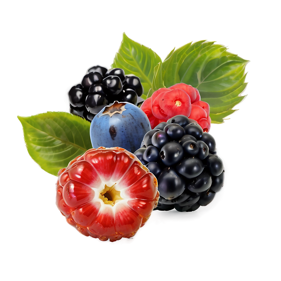 Berry Fruit Mix Png Ehf PNG Image