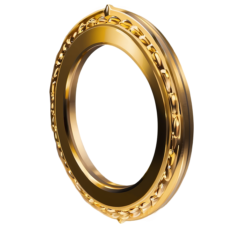 Beveled Gold Edge Png 25 PNG Image