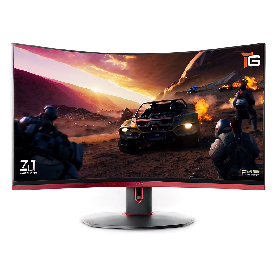 Bezel-less Gaming Monitor Png 61 PNG Image