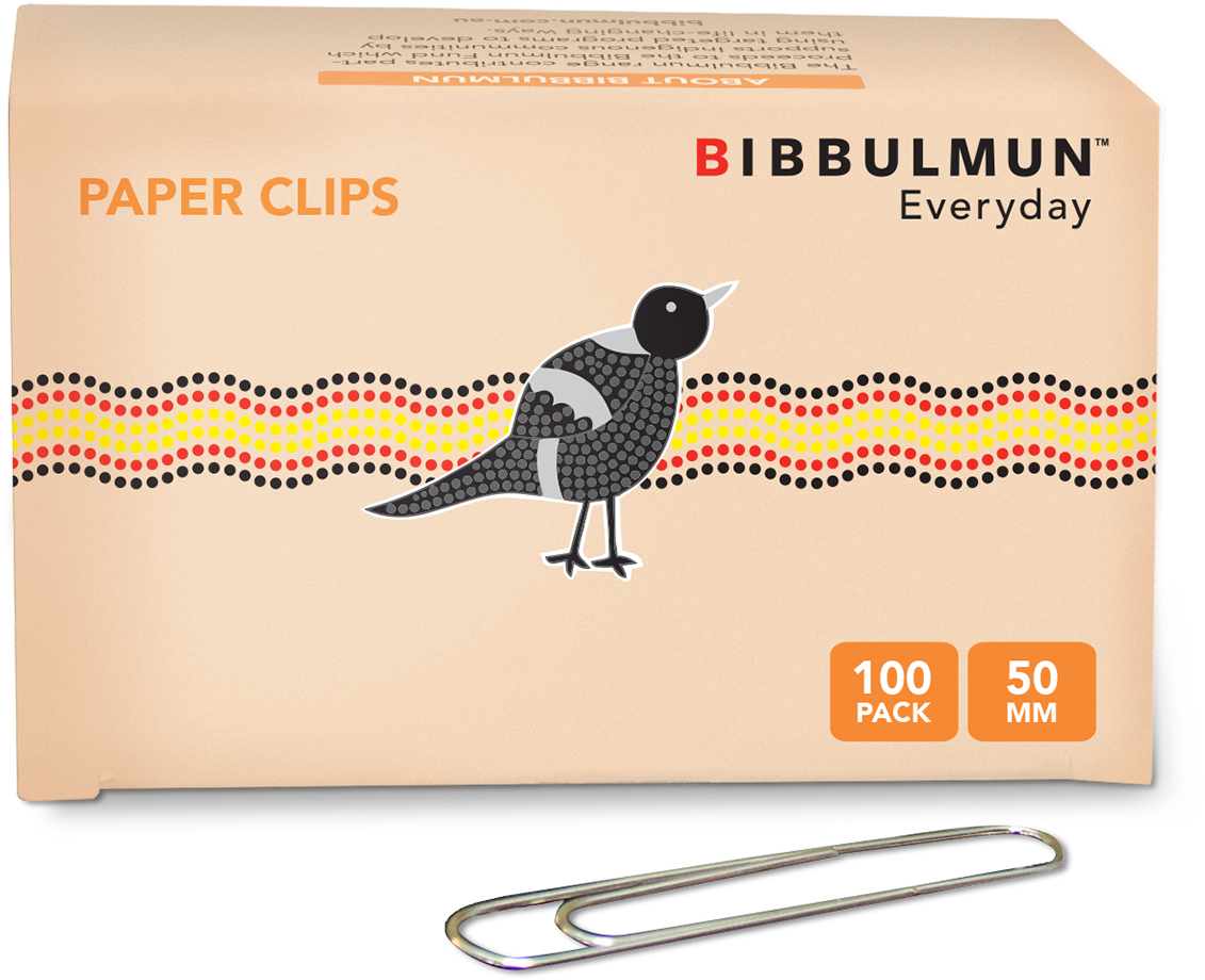 Bibbulmun Paper Clips Packaging PNG Image