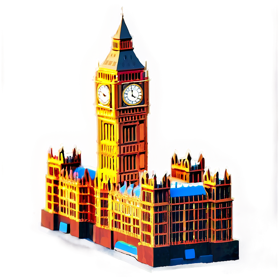 Big Ben Golden Hour Png Uqn54 PNG Image