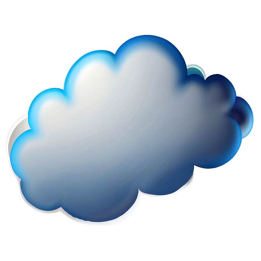 Big Cloud Emoji Png Kpl PNG Image