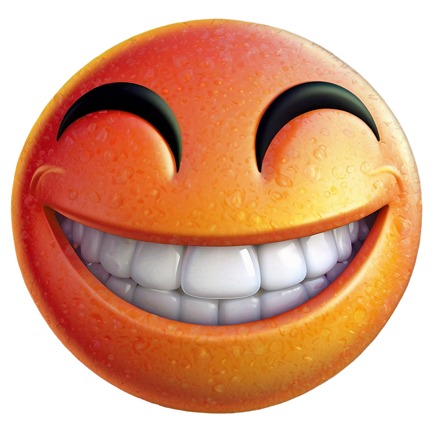 Big Grin Emoji Png 91 PNG Image