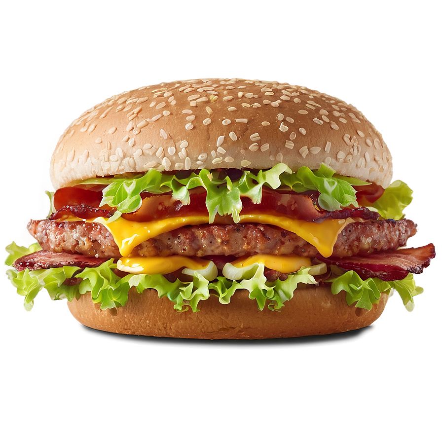 Big Mac With Bacon Png 64 PNG Image