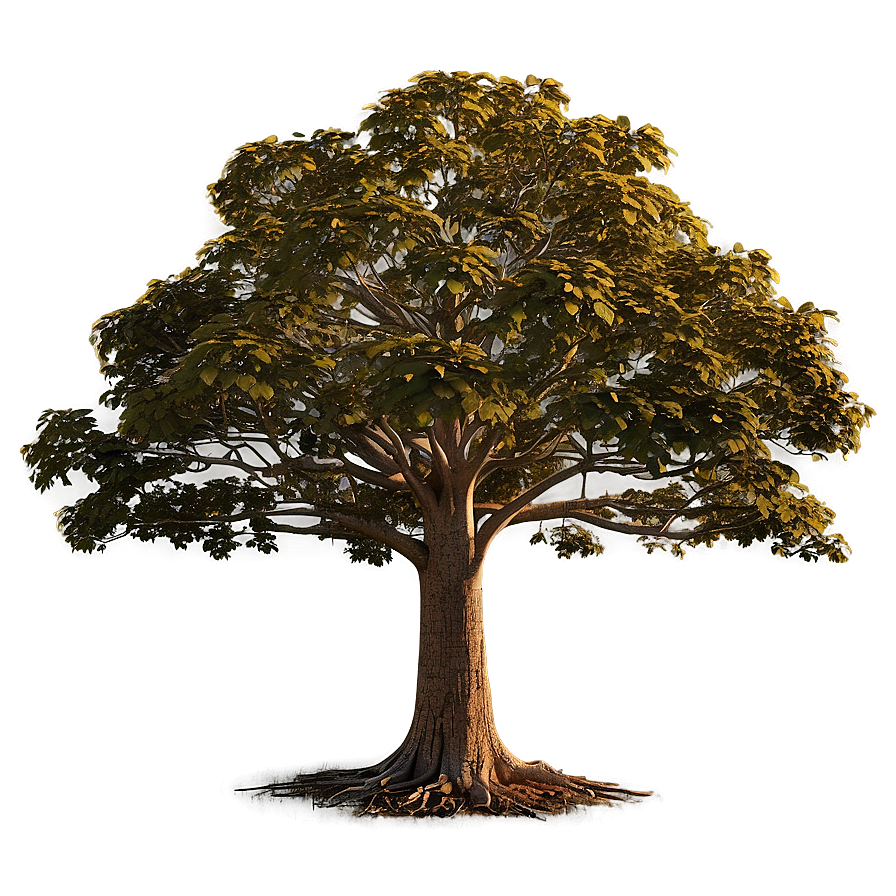 Big Tree At Golden Hour Png 66 PNG Image