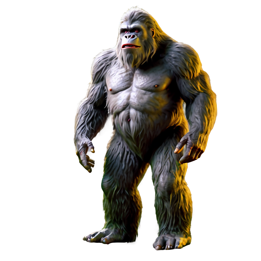 Bigfoot Close Encounter Png 05232024 PNG Image