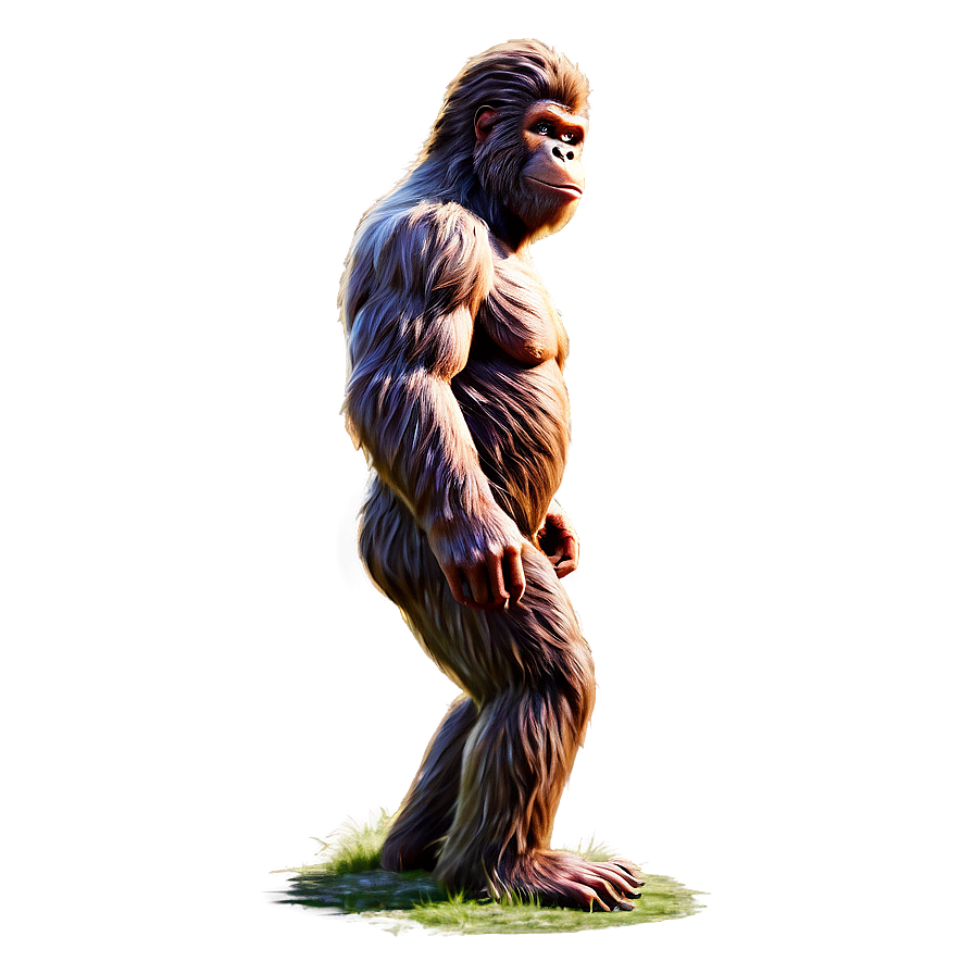 Bigfoot Crossing Sign Png Tmy38 PNG Image