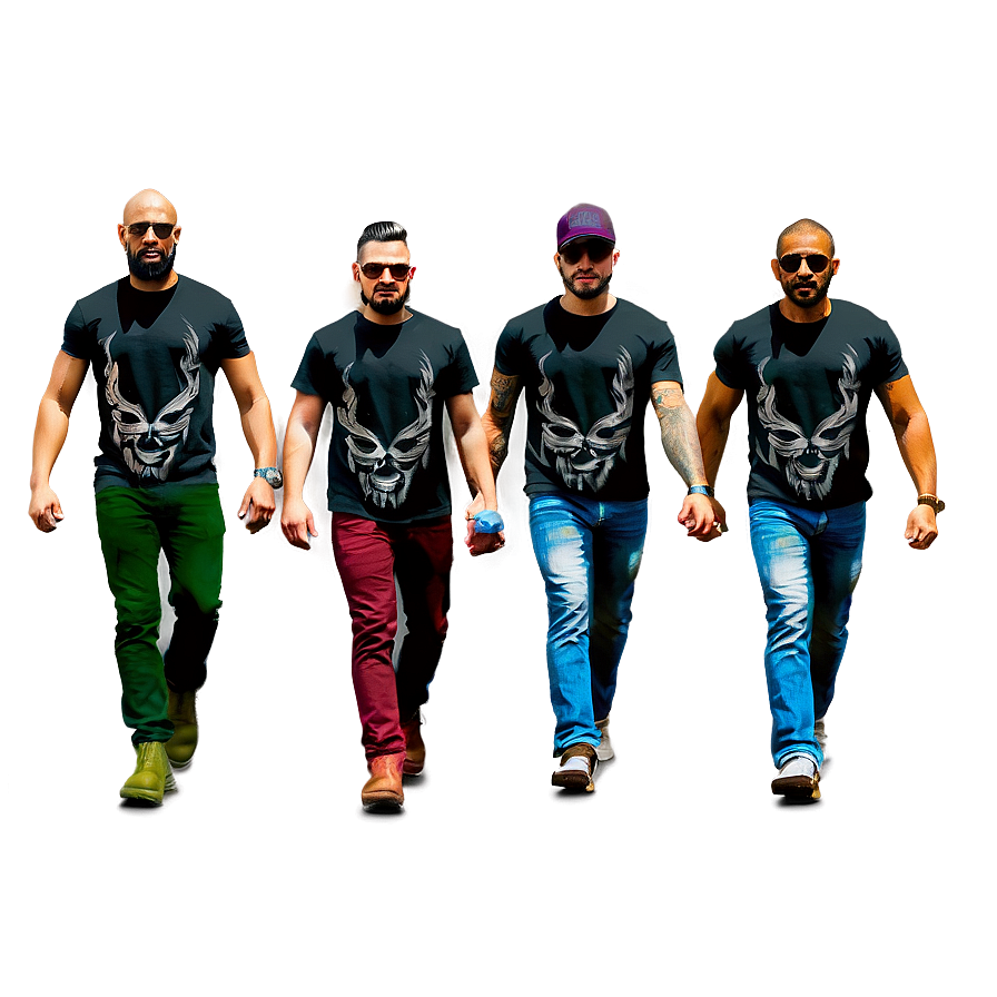 Biker Gang Tshirt Png Nbm PNG Image