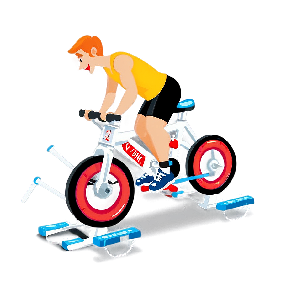 Biking Workout Session Png Xhg1 PNG Image