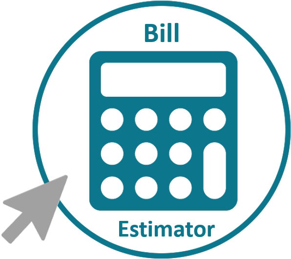 Bill Estimator Calculator Icon PNG Image