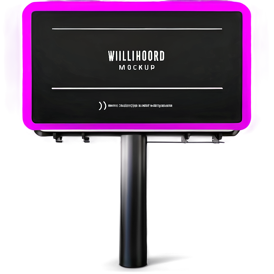 Billboard Mockup Png Syx PNG Image