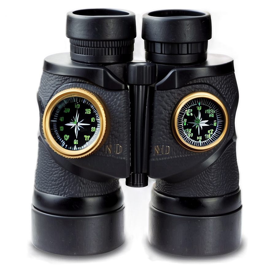 Binocular With Compass Png 06262024 PNG Image