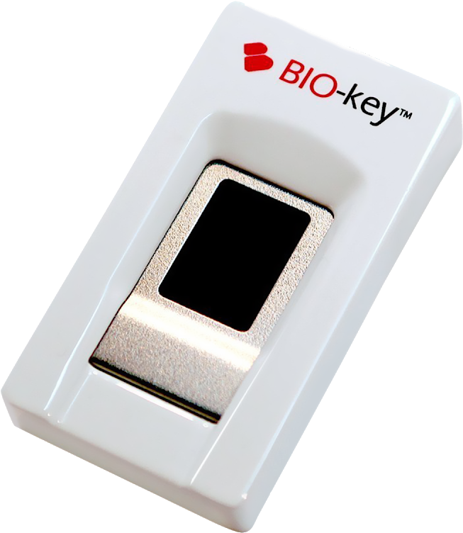 Bio Key Fingerprint Scanner Device PNG Image