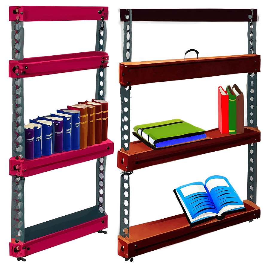 Biography Books Shelf Png Pne PNG Image