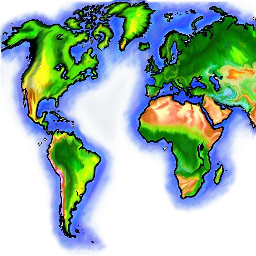 Biomes Of The World Map Png 38 PNG Image