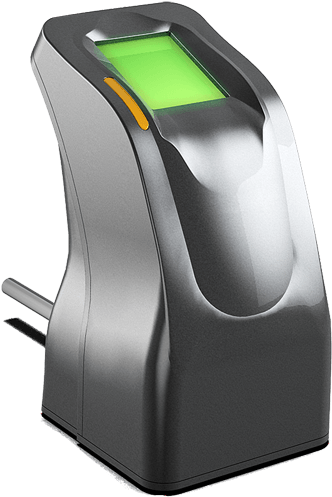 Biometric Fingerprint Scanner Device PNG Image