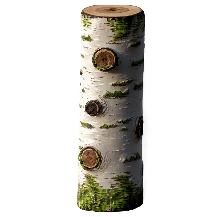 Birch Wood Log Png Niw72 PNG Image