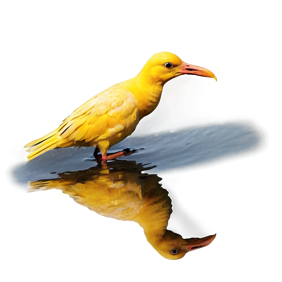 Bird Reflection Png Dqr PNG Image