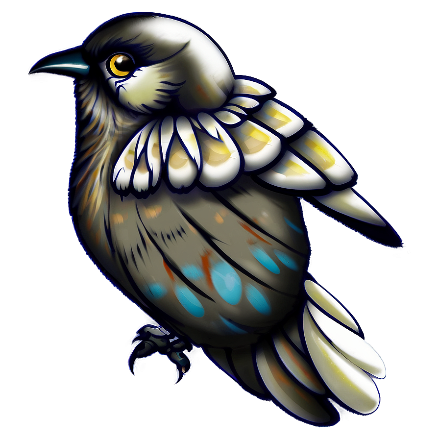 Bird Tattoo Png 05042024 PNG Image