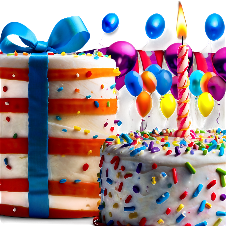 Birthday Cake D PNG Image