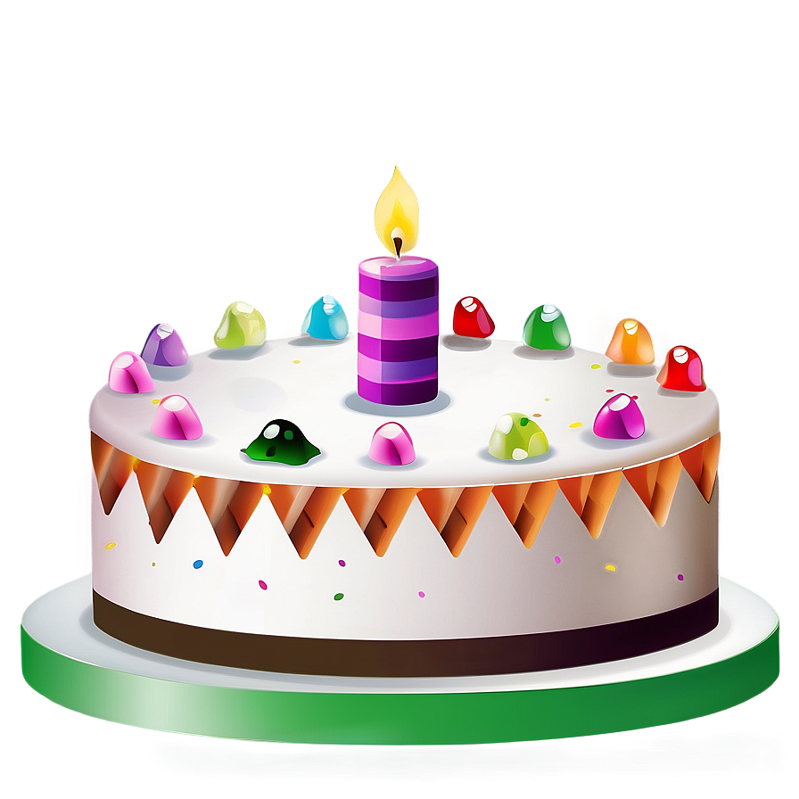 Birthday Cake Png Qgl53 PNG Image