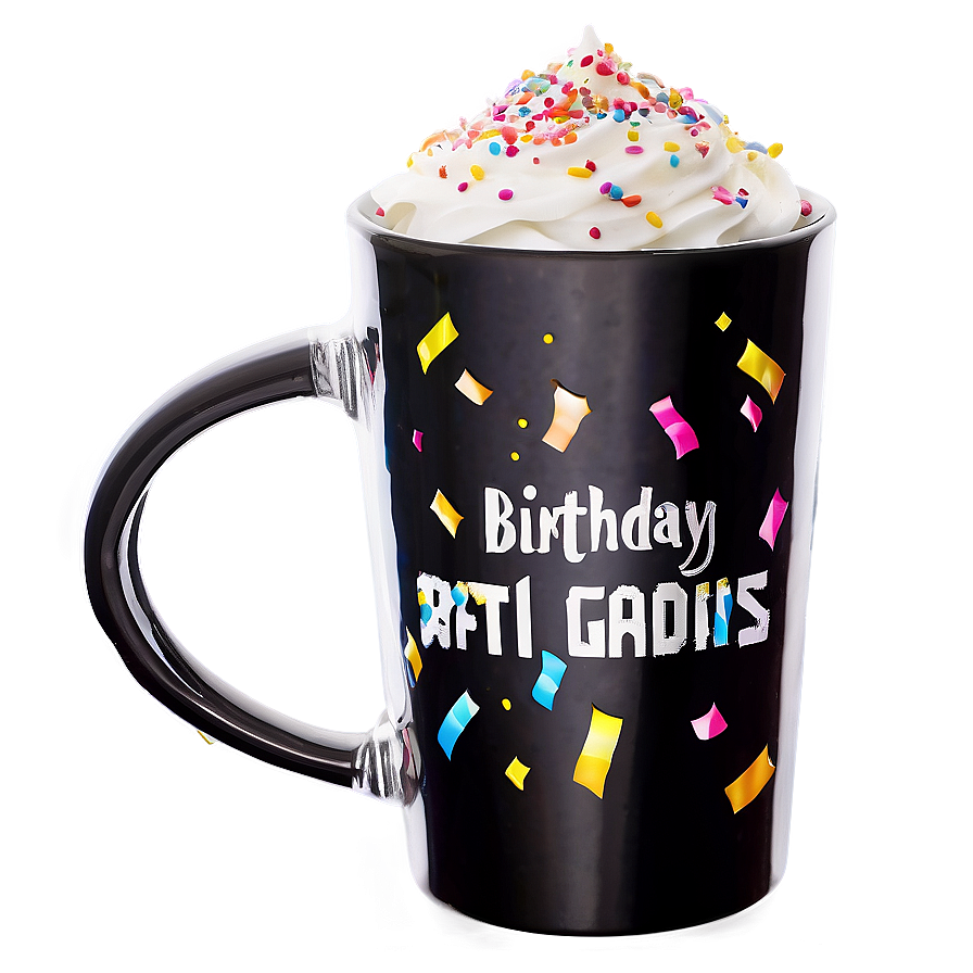 Birthday Celebration Mug Png Hiq94 PNG Image