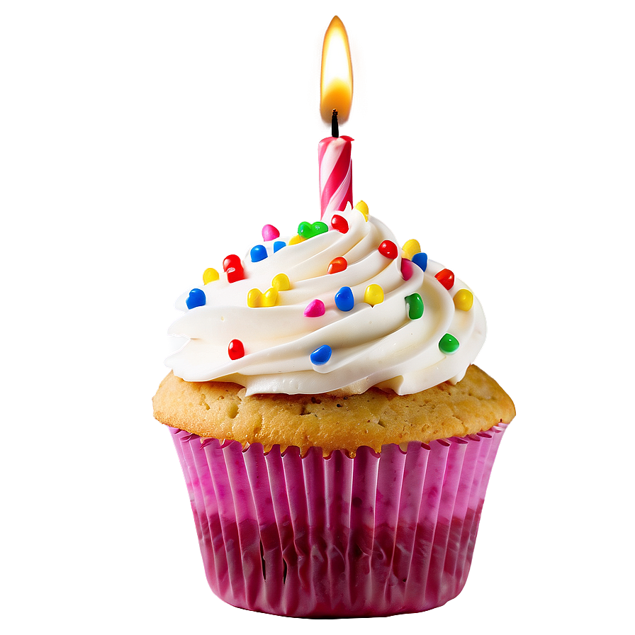 Birthday Cupcake Png Avp PNG Image