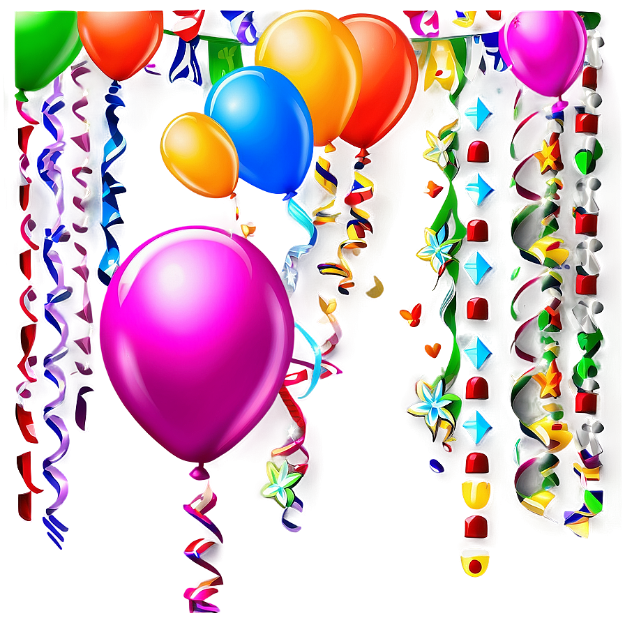 Birthday Decorations Png 05042024 PNG Image