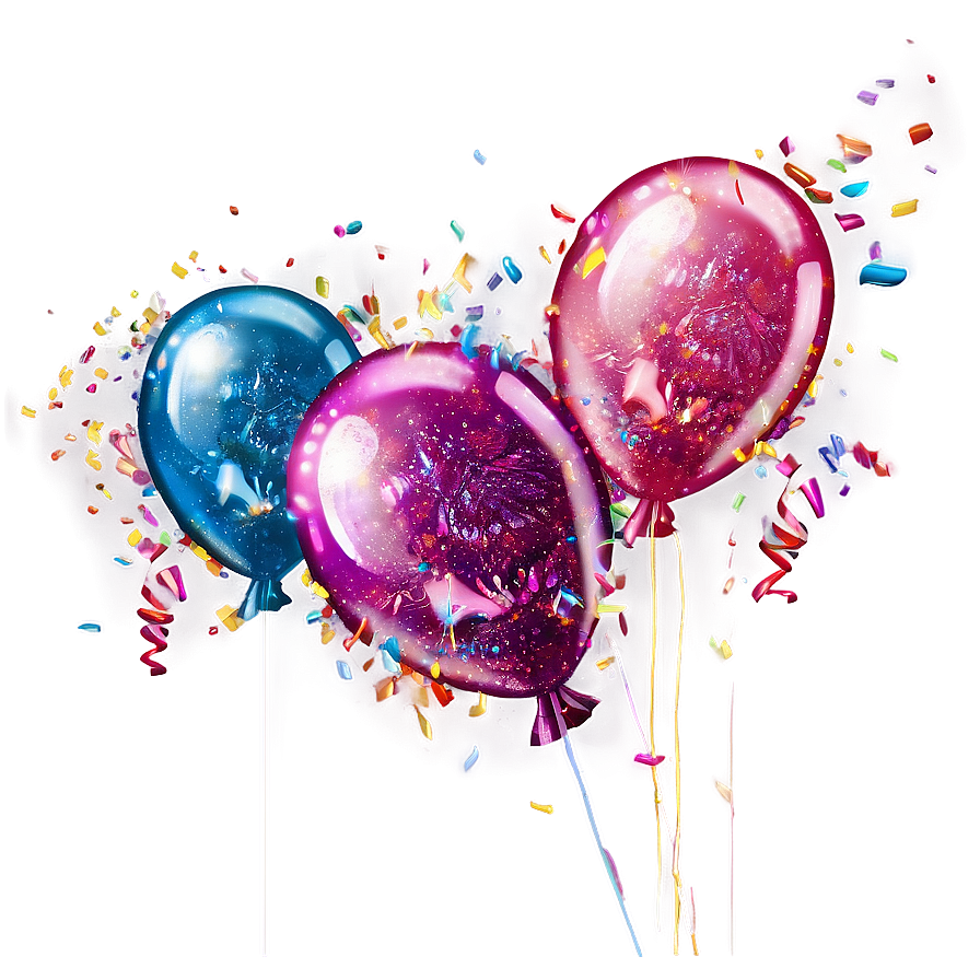 Birthday Glitter Png Edl PNG Image